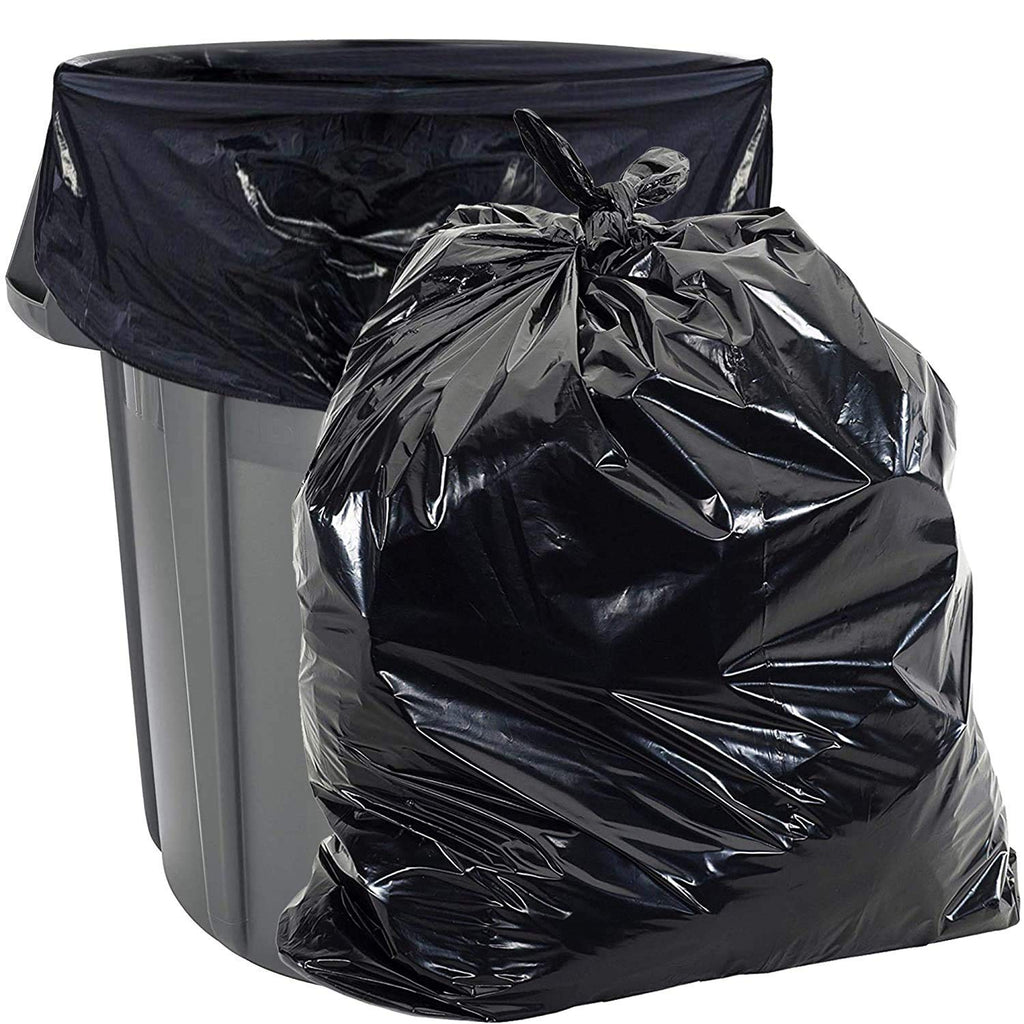 40-45 Gallon Black Heavy Duty Trash Bags T75467