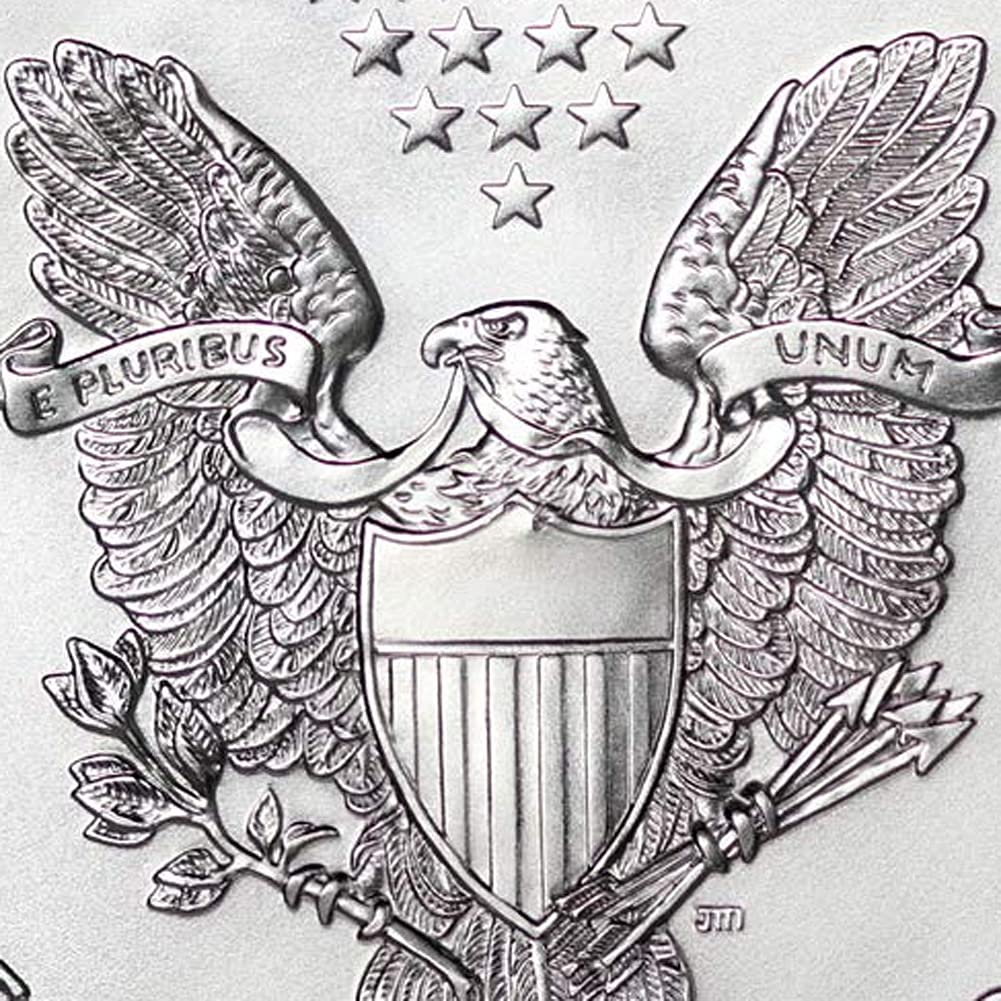 1 oz American Silver Eagle $1 Lot of 5 Z822