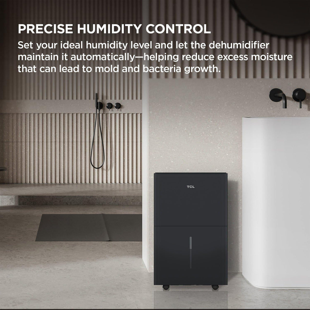 50-Pint Portable Smart Dehumidifier with Pump I633921