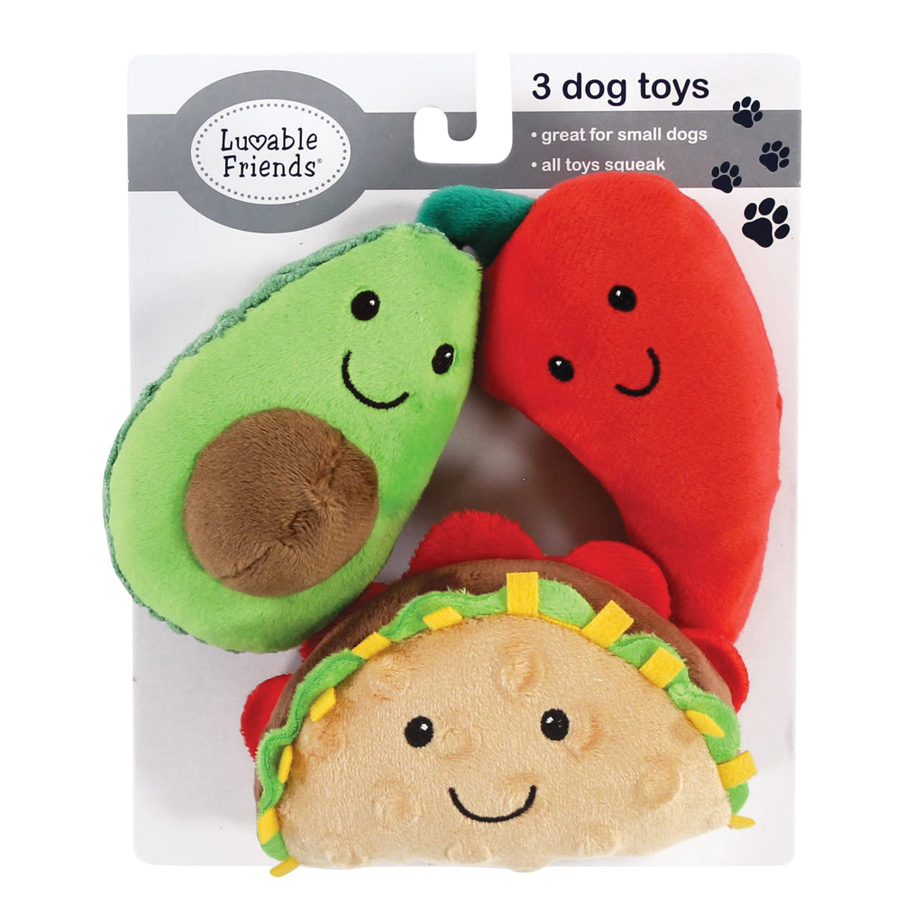 Plush Dog Toy With Rope S4090