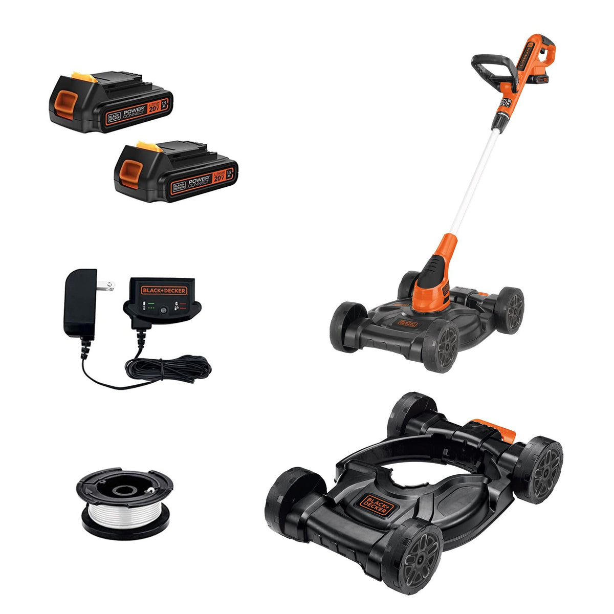 Cordless 3 in 1 Weed Eater, Lawn Edger and Lawn Mower G77191