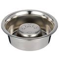 Reversible Stainless Steel Slow Feed Bowl S79866
