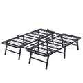 18 Inch Queen Metal Folding Bed Frame Y3299