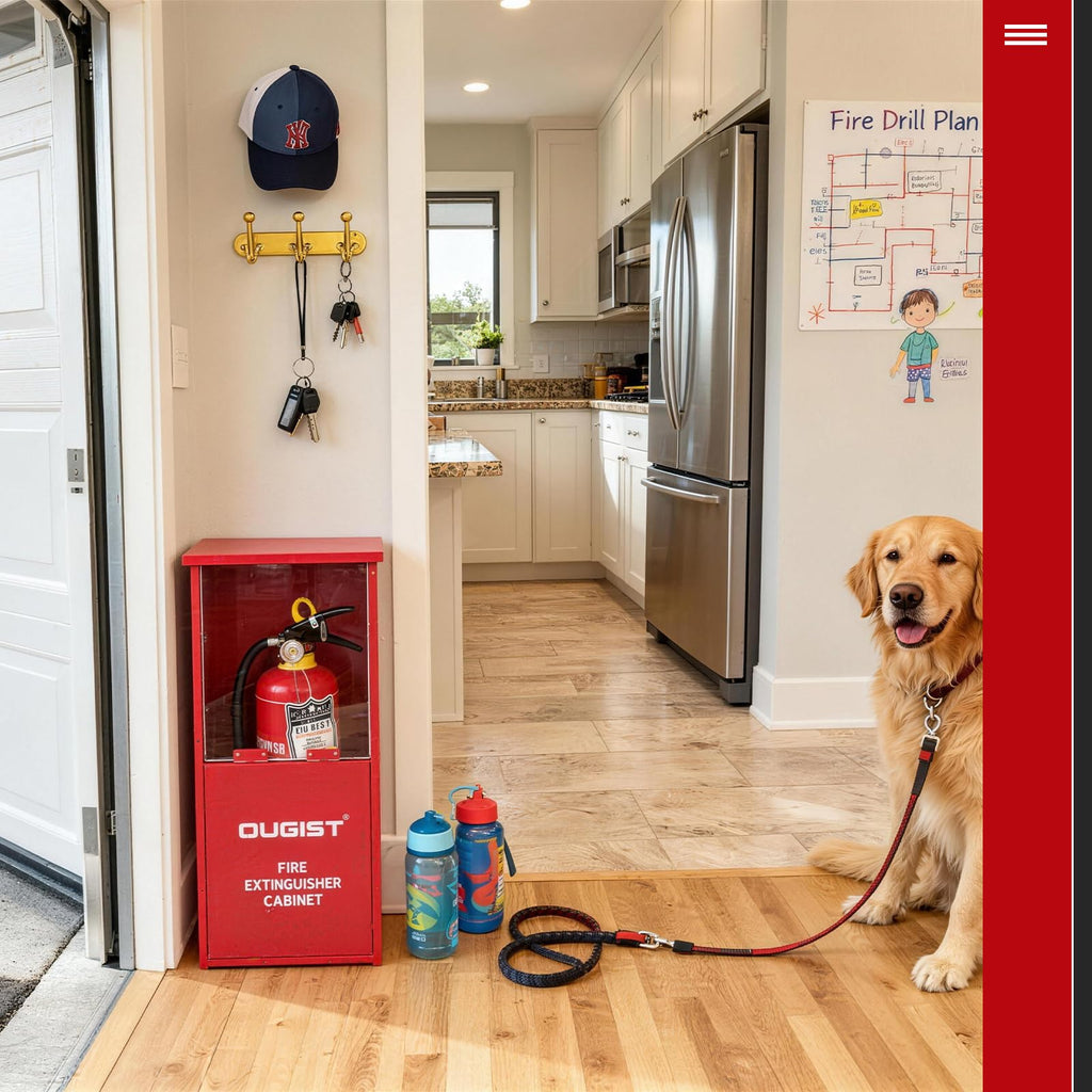 Fire Extinguisher Cabinet with Acrylic Window B986