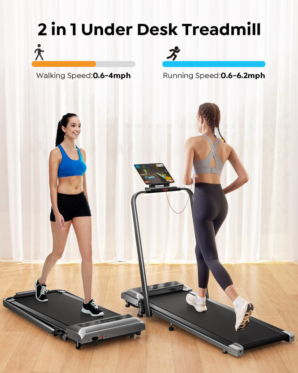 Foldable Treadmill with Incline I94455