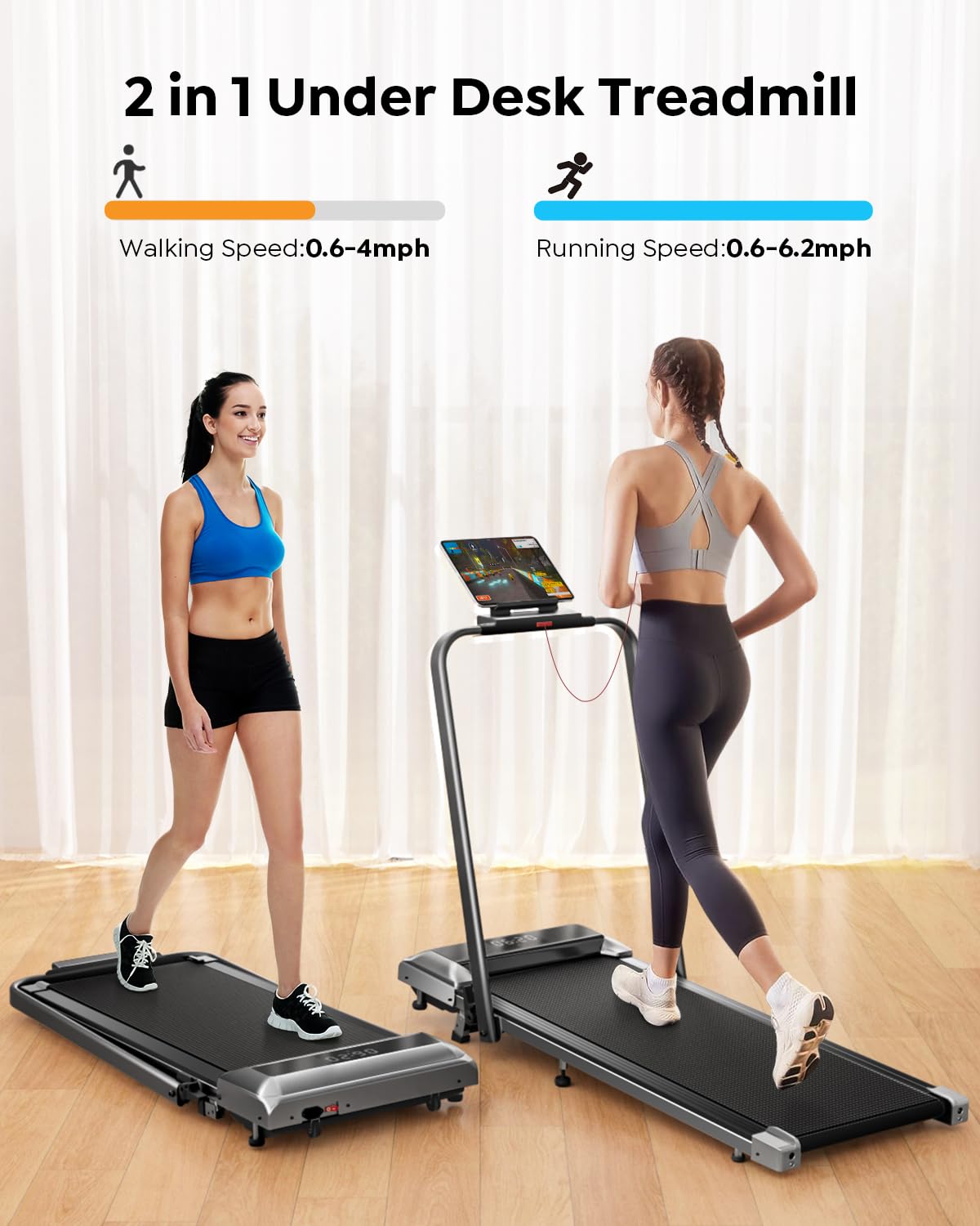 Foldable Treadmill with Incline I94455