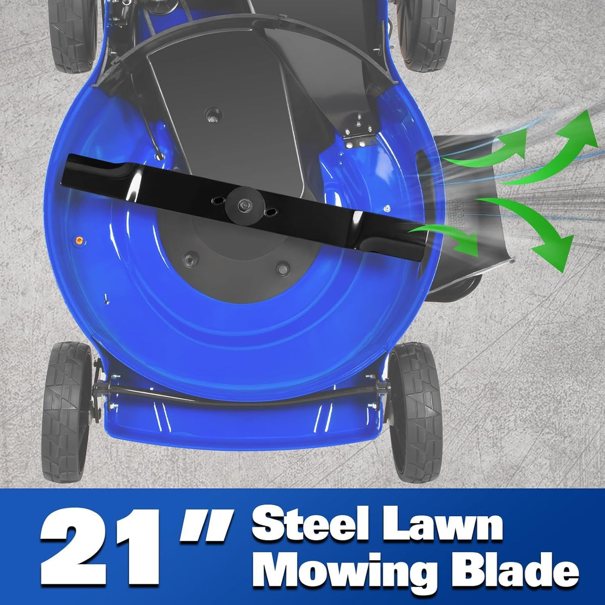 21" Self Propelled Gas Lawn Mower G6589