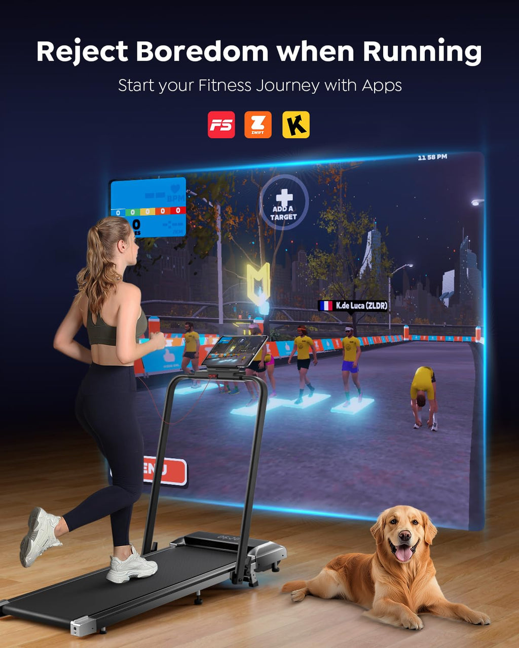 Foldable Treadmill with Incline I94455