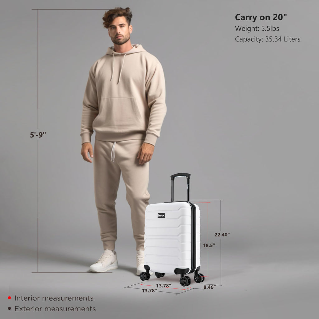 20-Inch Hardside Spinner Luggage T1609