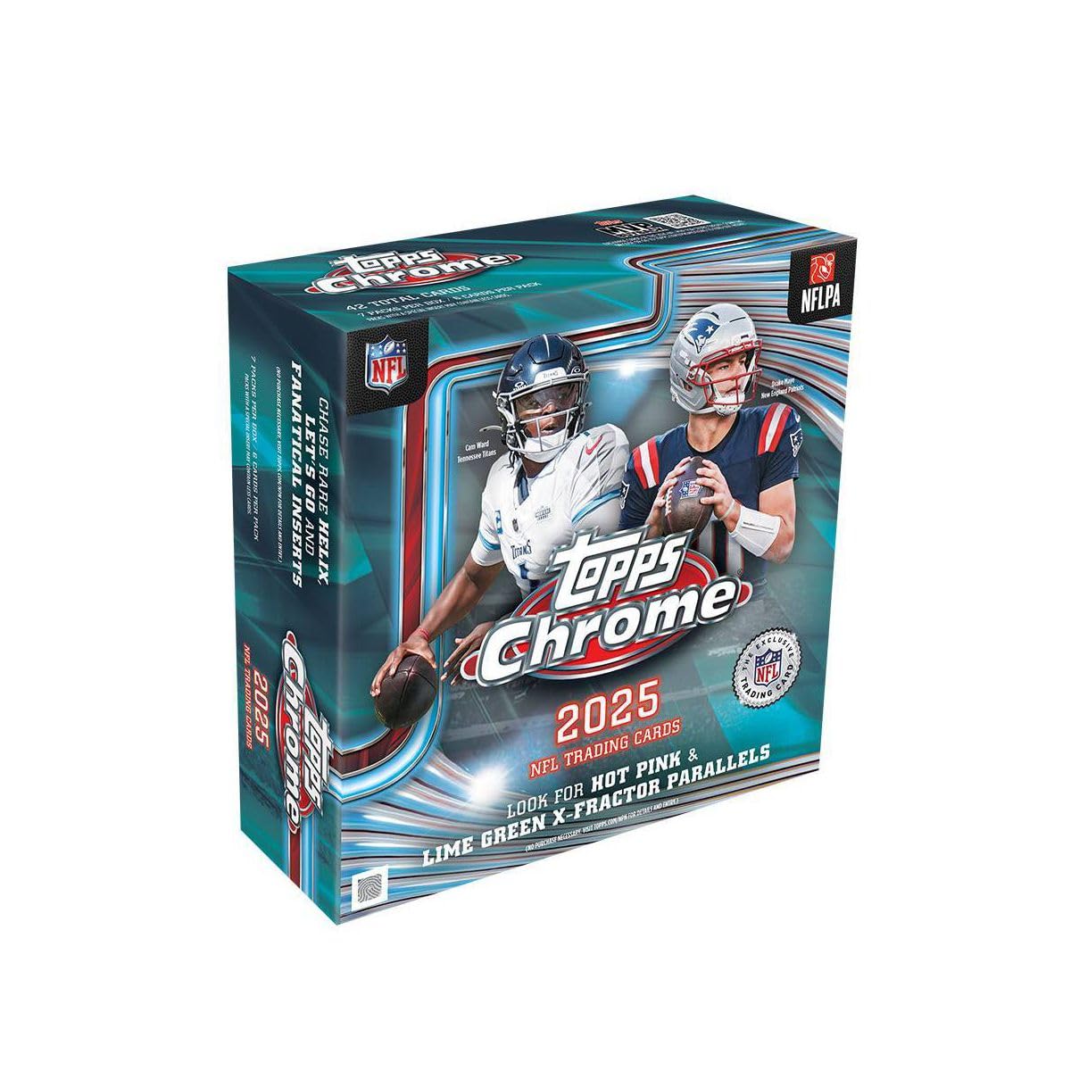 NFL Chrome Football Trading Card Mega Box R96070