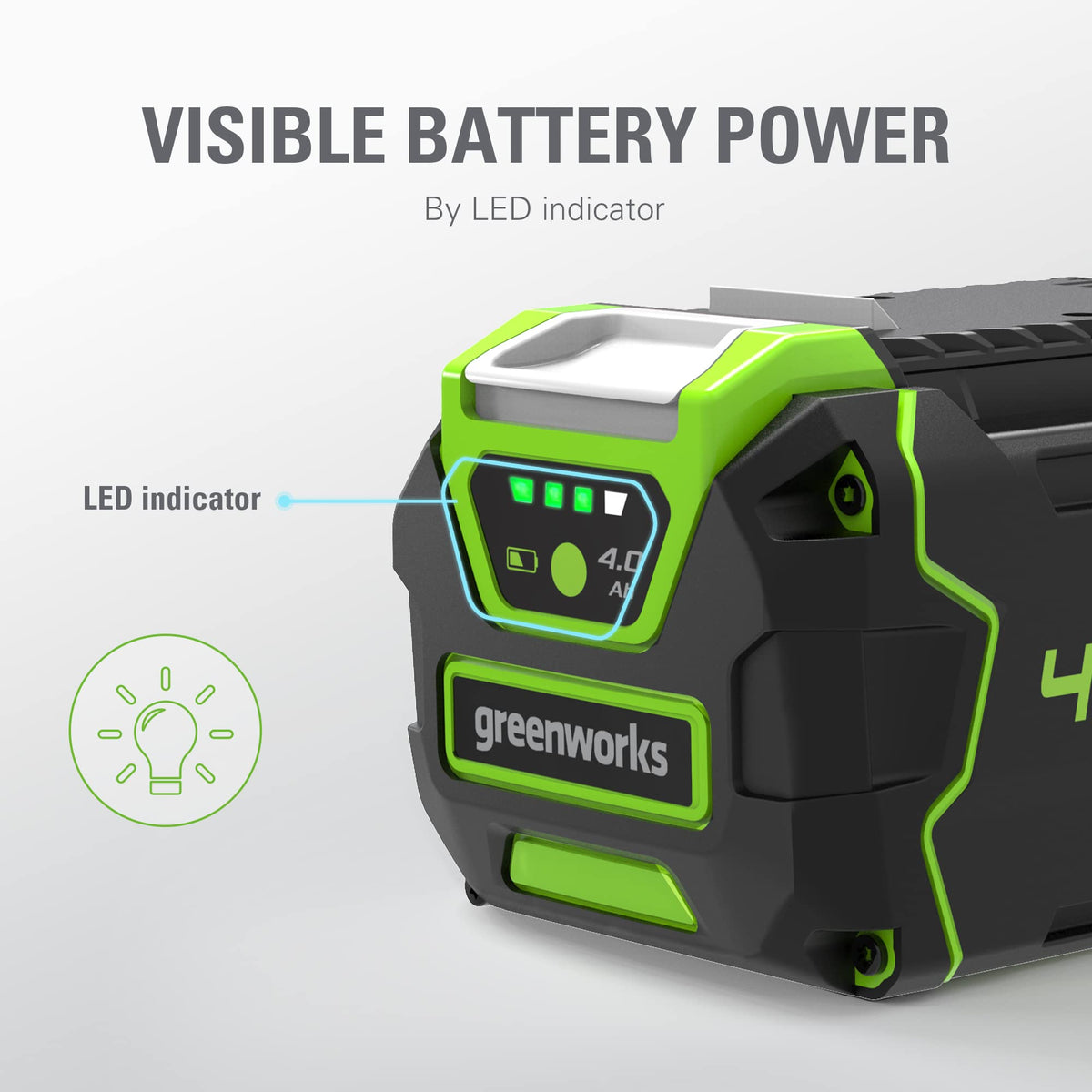 40V 4.0Ah USB Lithium-Ion Battery D511