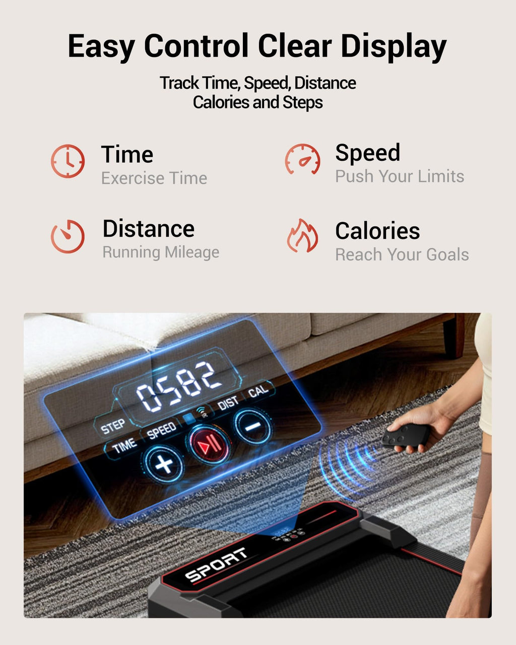 15% Incline Treadmill K40073