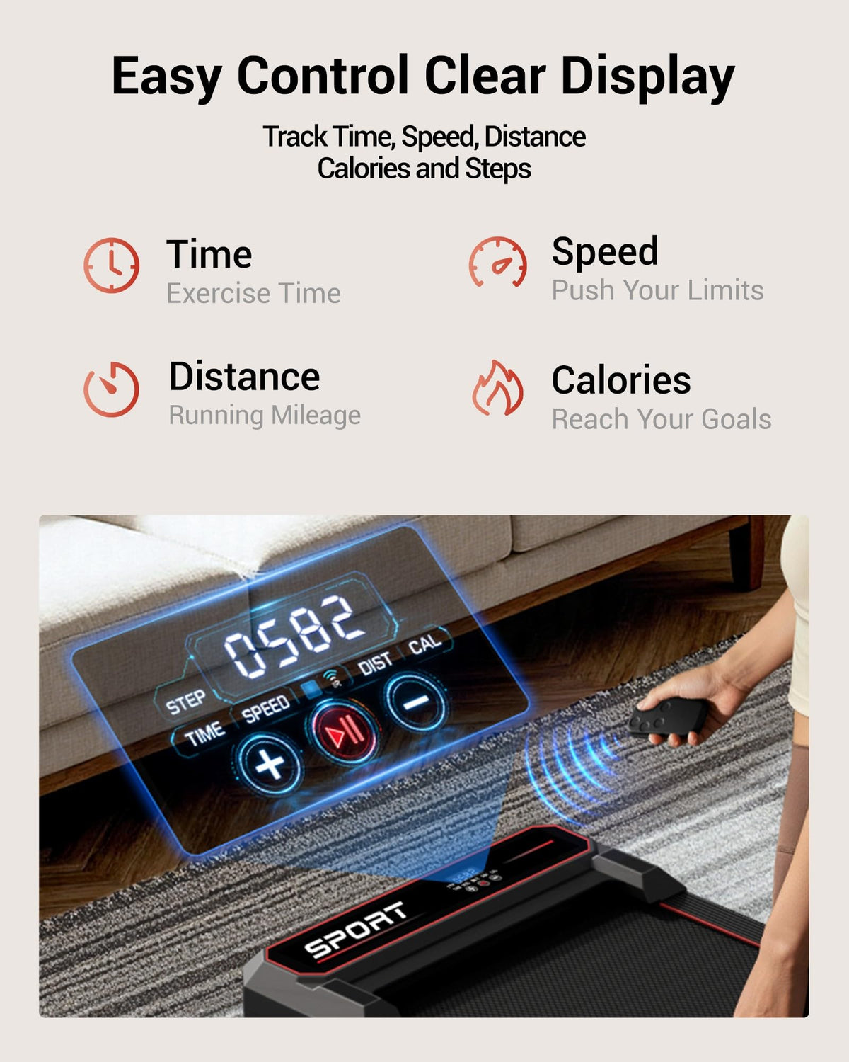15% Incline Treadmill K40073