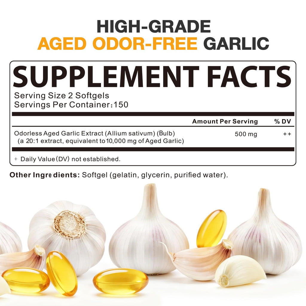 Aged Garlic Extract Softgels N30157