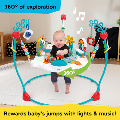 2-in-1 Baby Jumper Activity Center with Lights & Sounds N333