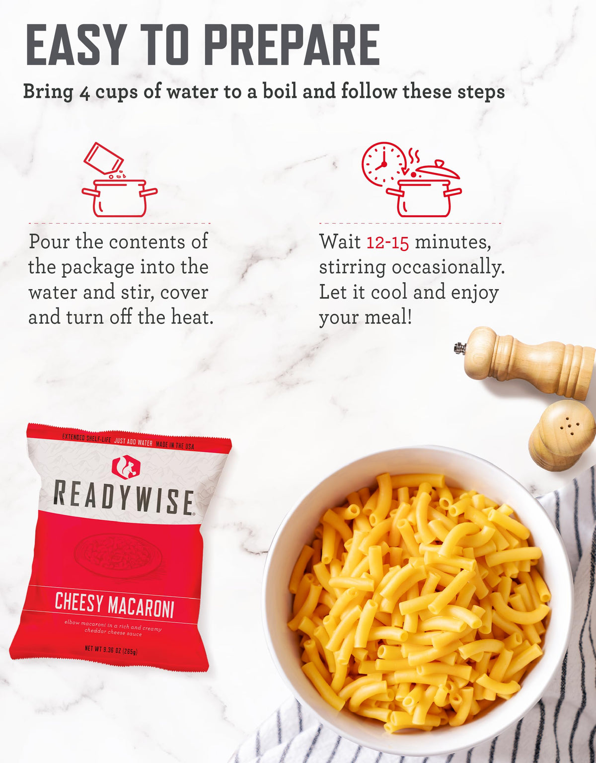 Emergency Food Freeze Dried 360 Servings M199