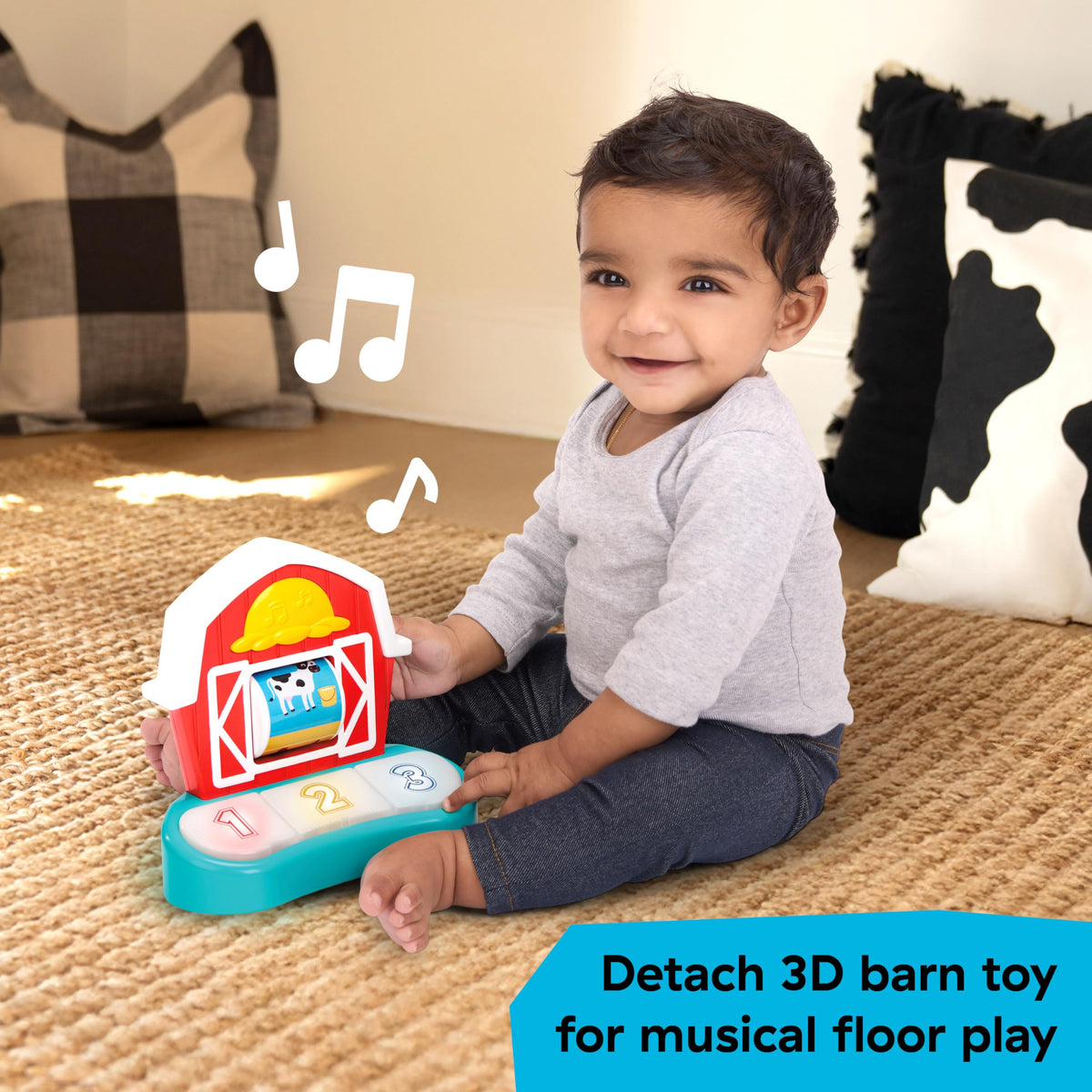 2-in-1 Baby Jumper Activity Center with Lights & Sounds N333