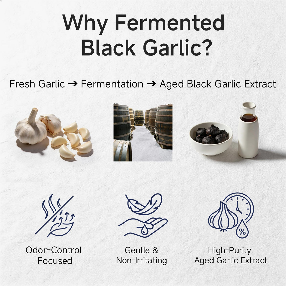 Aged Black Garlic Extract 700mg Supplements L115
