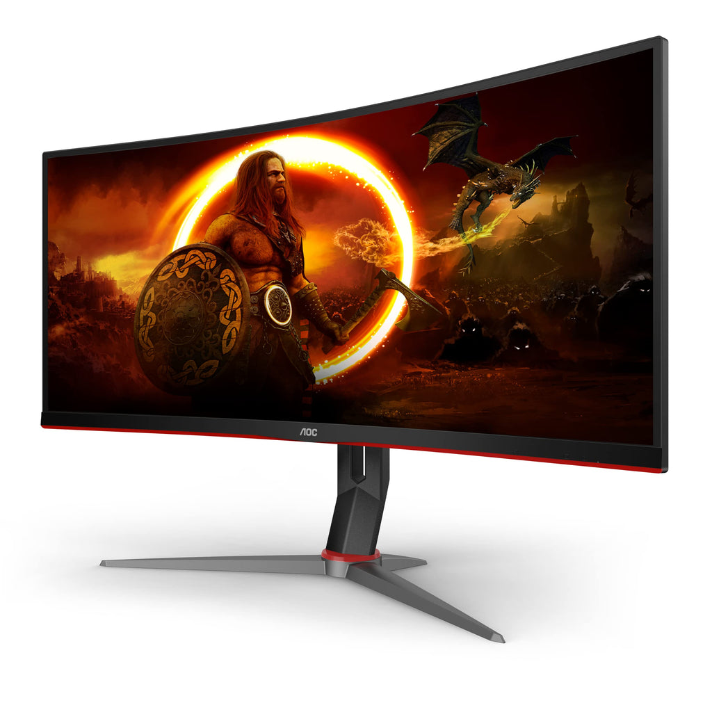 34" Curved UltraWide QHD VA Gaming Monitor W490273