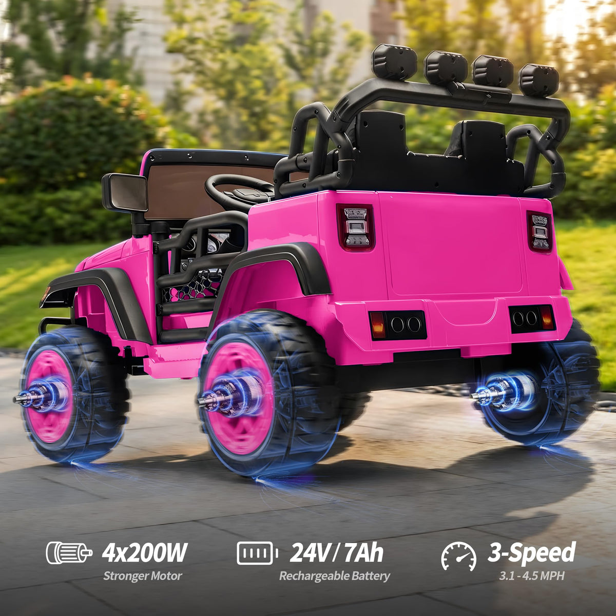 24V 2 Seater Electric Ride on Car G496164