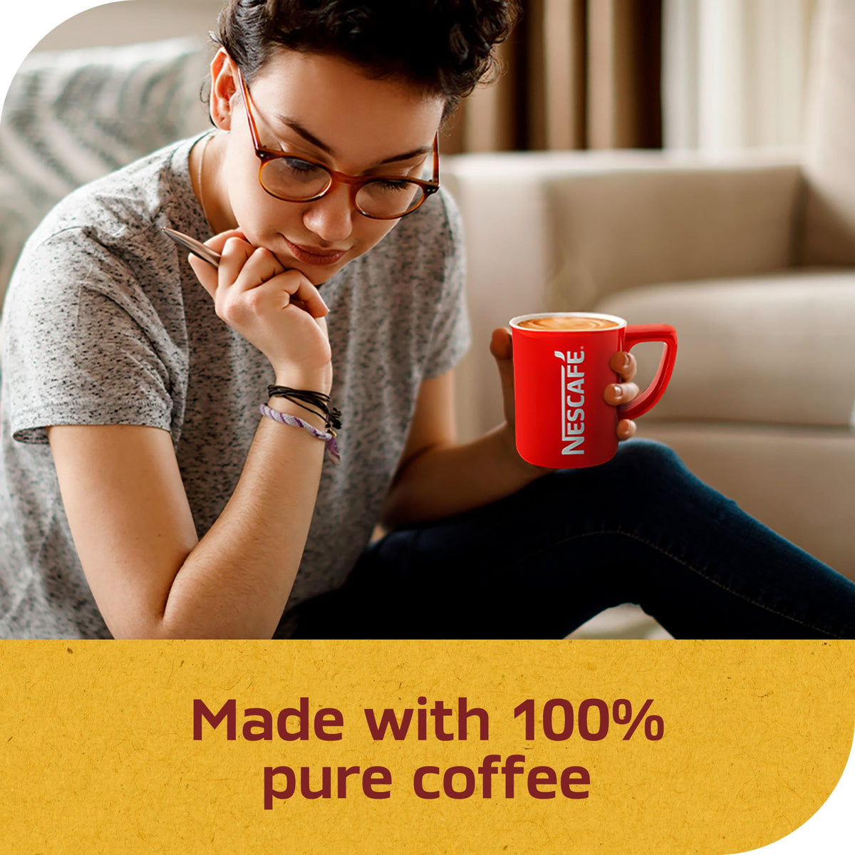 Instant Flavored Coffee Vanilla 6 Oz Y65606