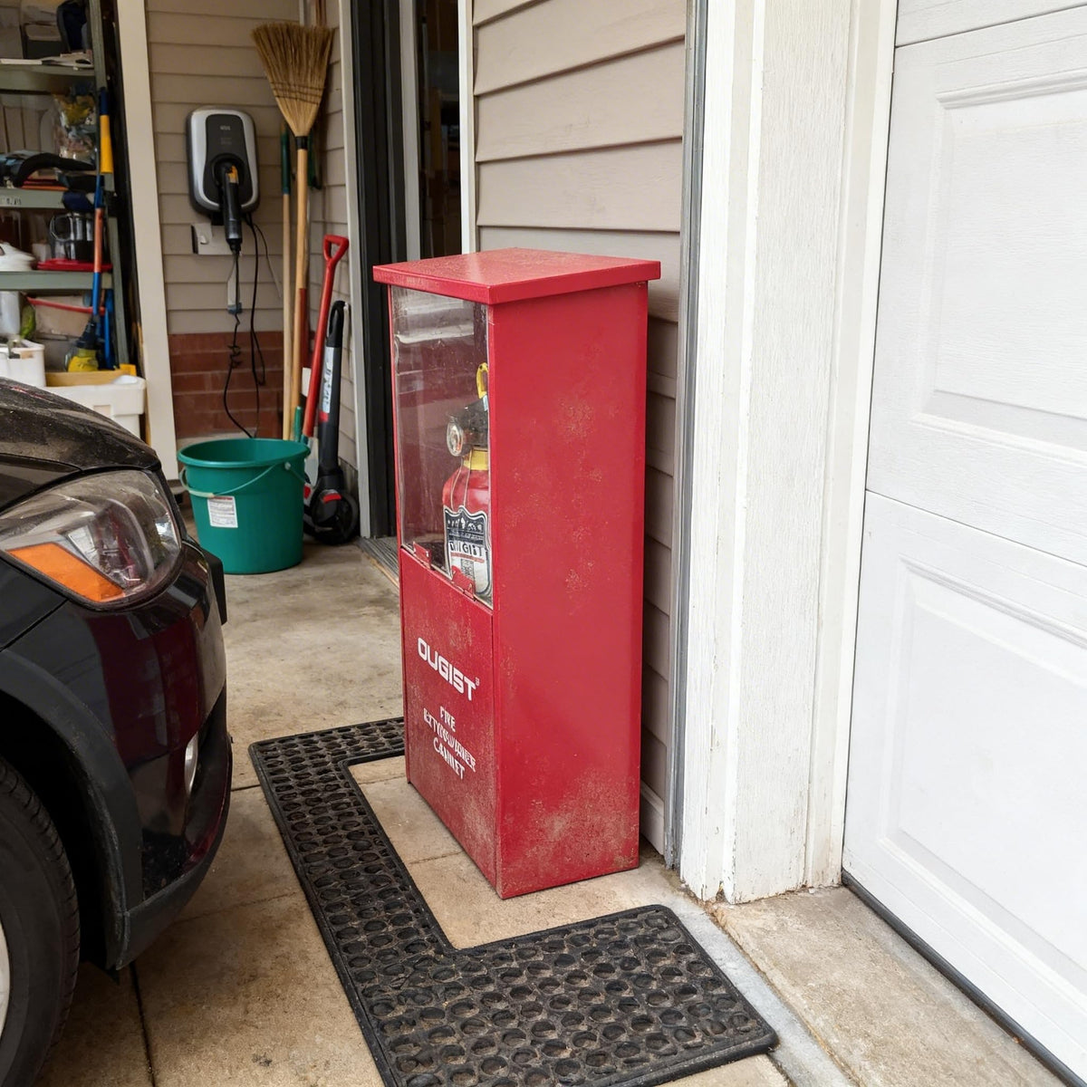 Fire Extinguisher Cabinet with Acrylic Window B986