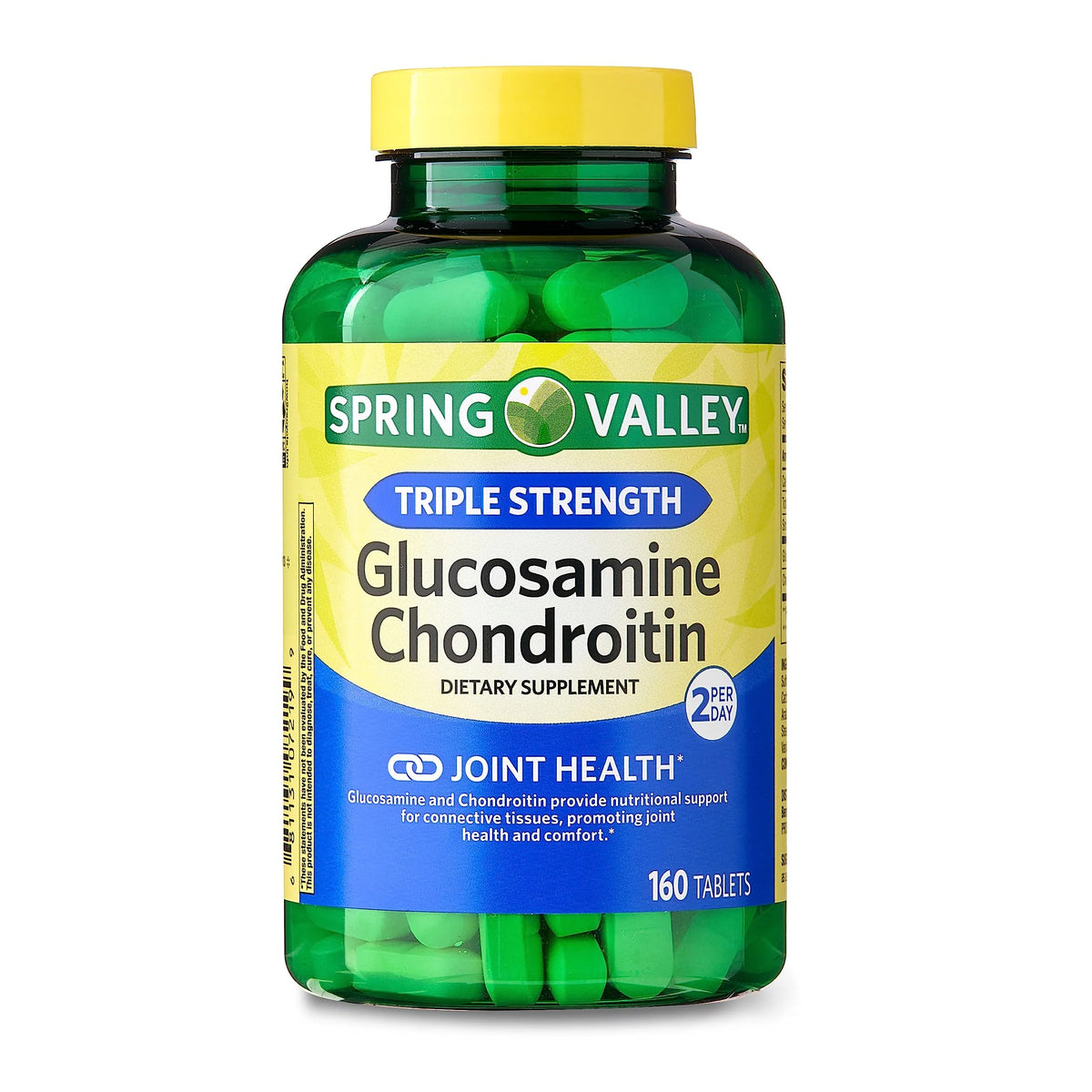 Glucosamine Chondroitin Triple Strength 160 Tablets G917290