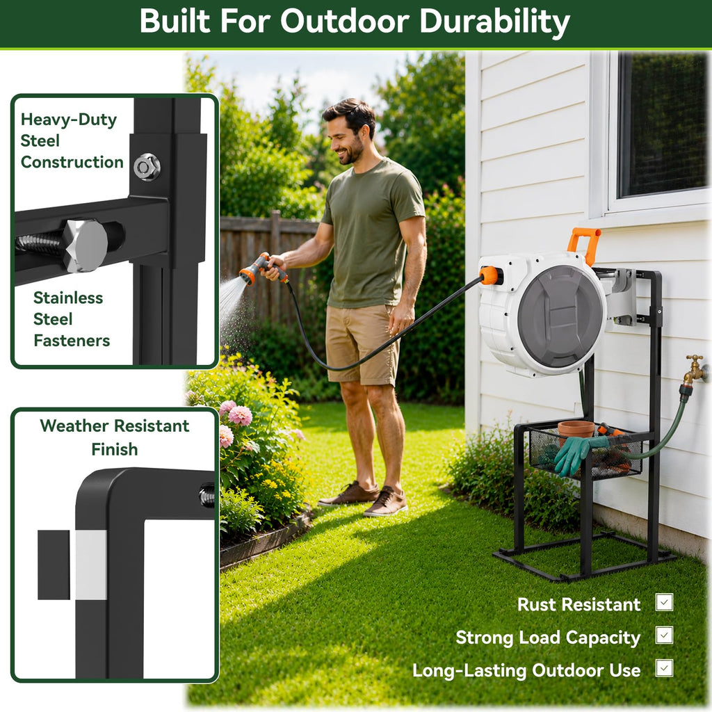 Retractable Hose Reel Stand/Mounting Post Z7818