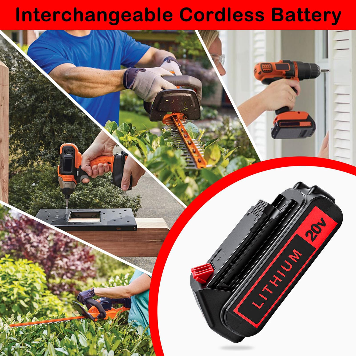20V Max 4.0Ah Lithium Battery 2-Pack I37843