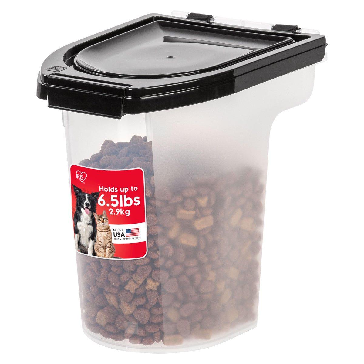 Black Dog Food Storage Container M712