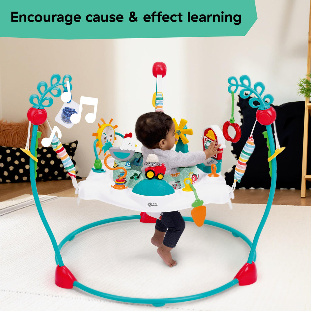 2-in-1 Baby Jumper Activity Center with Lights & Sounds N333