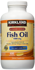 Omega-3 Fish Oil Concentrate 400 Softgels G70968
