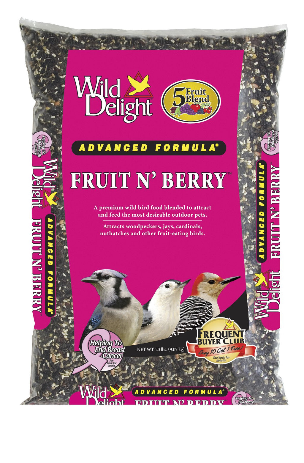 Fruit N' Berry Bird Food, 20 lb B312509