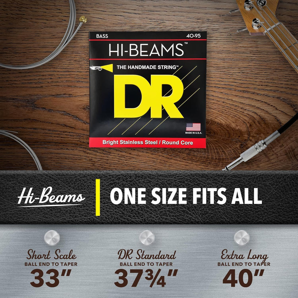 Stainless Steel Bass Strings 45-105 Short I295