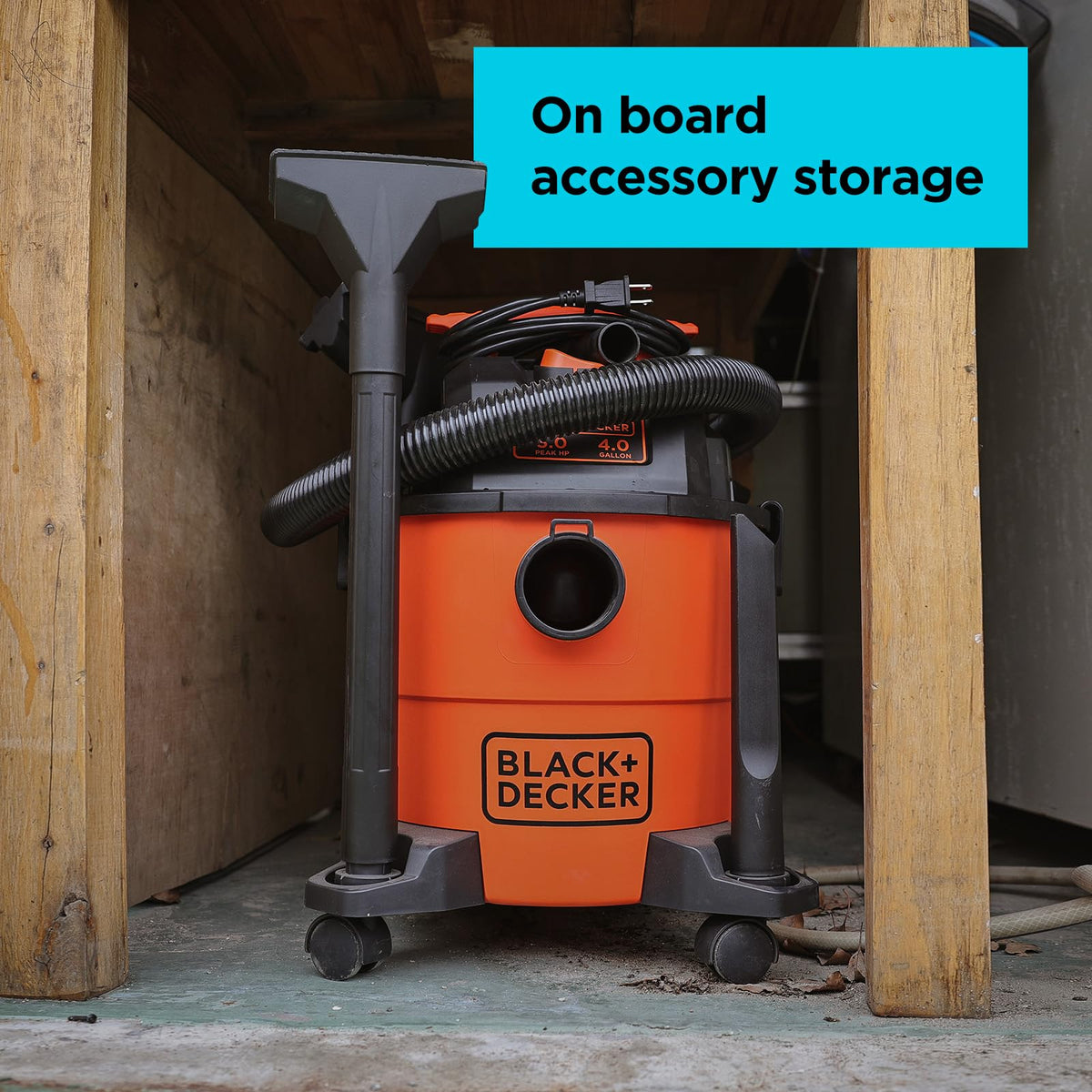 4 Gallon 3-in-1 Wet and Dry Shop Vacuum C261