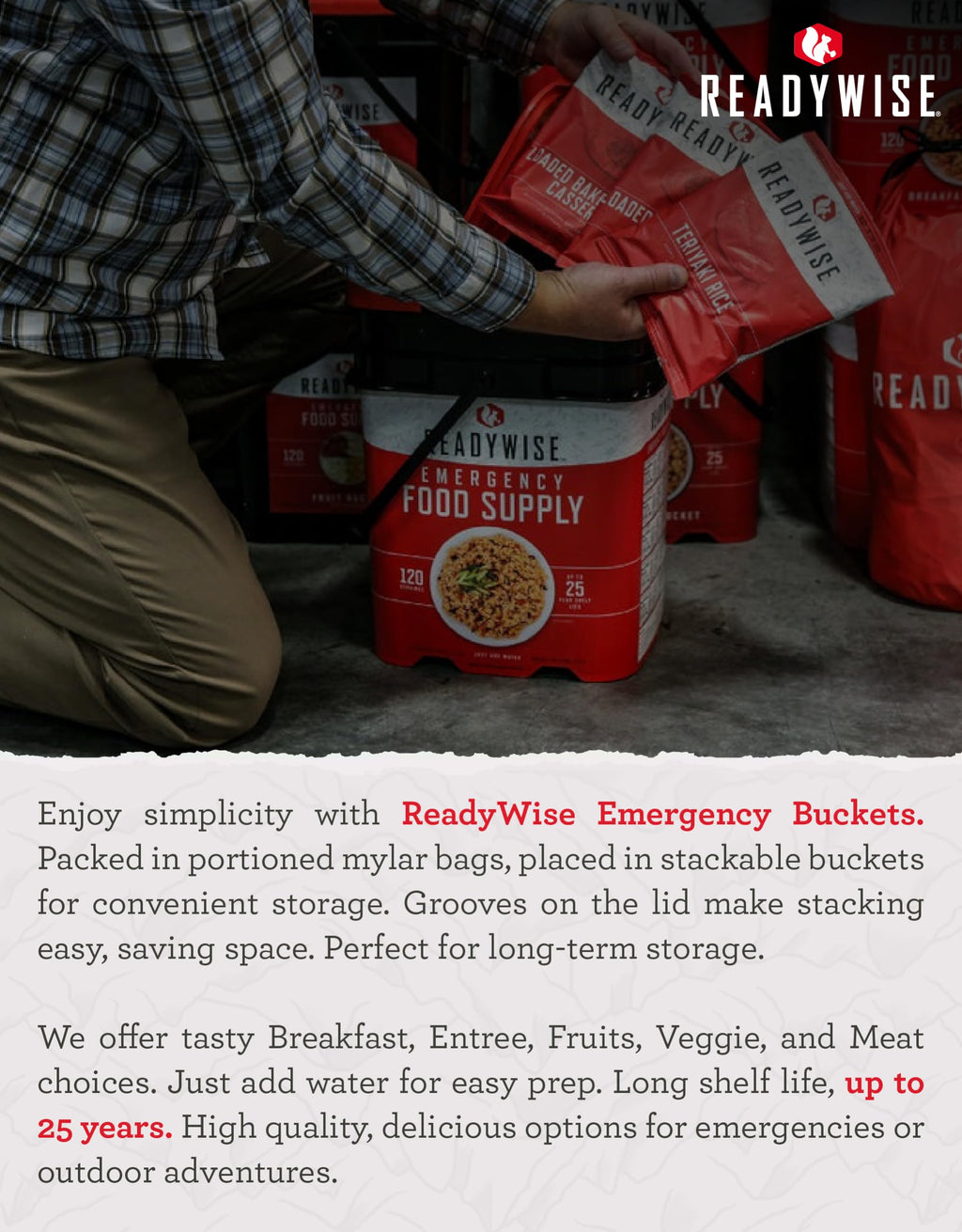 Emergency Food Freeze Dried 360 Servings M199