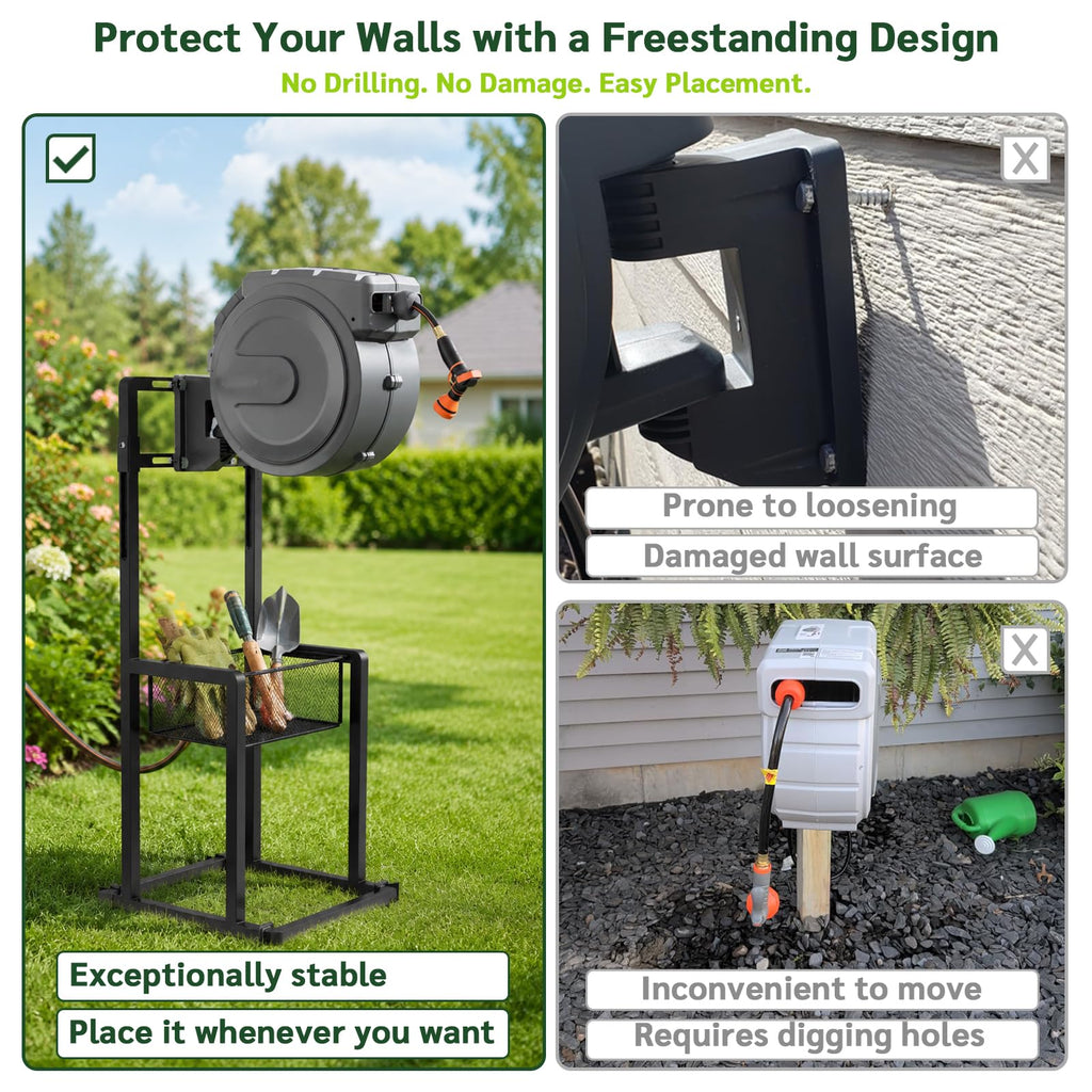 Retractable Hose Reel Stand/Mounting Post Z7818