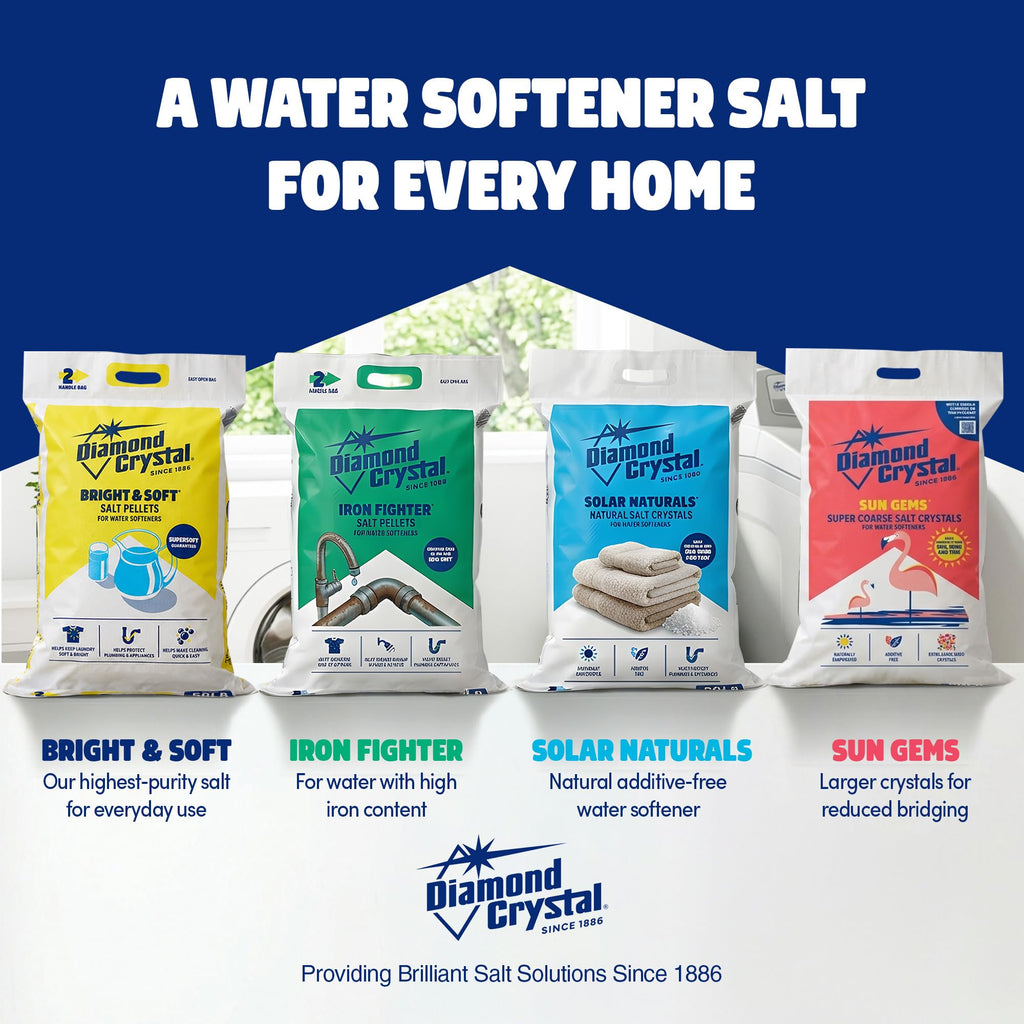 2 Pack Super Coarse Water Softener Salt, 40 Pounds K60536