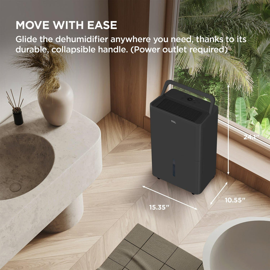 50-Pint Portable Smart Dehumidifier with Pump I633921