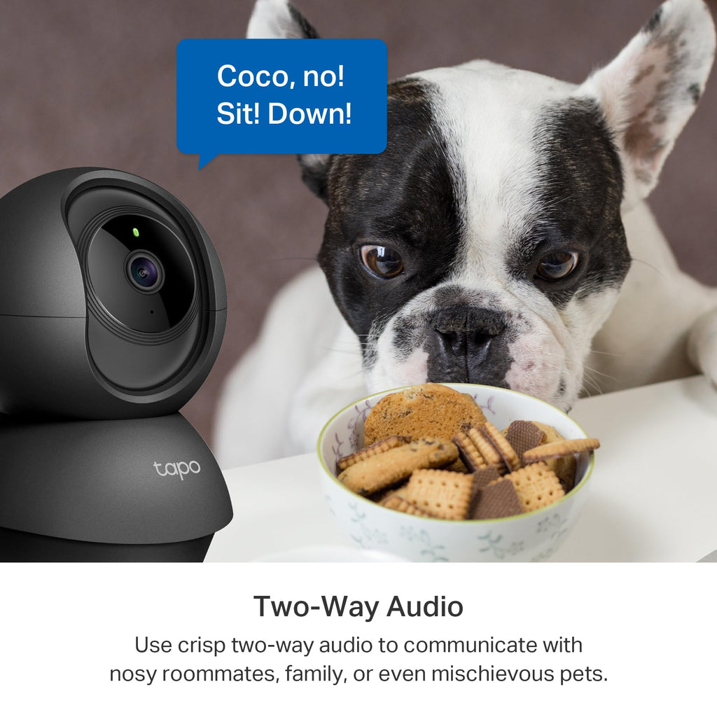 2K Pan Tilt Security Camera 2-Pack J28160