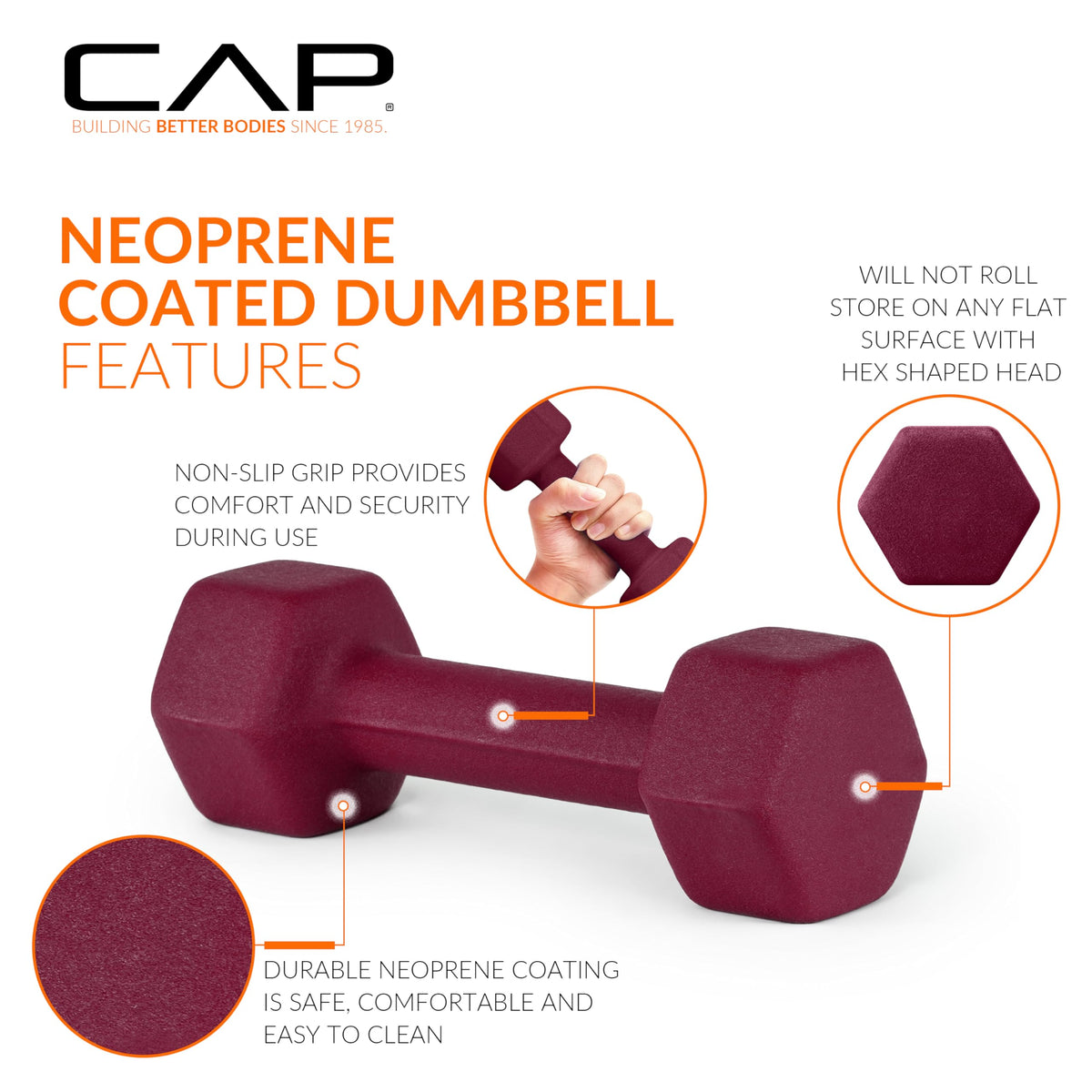 Neoprene Dumbbell Weights Pairs & Sets F454
