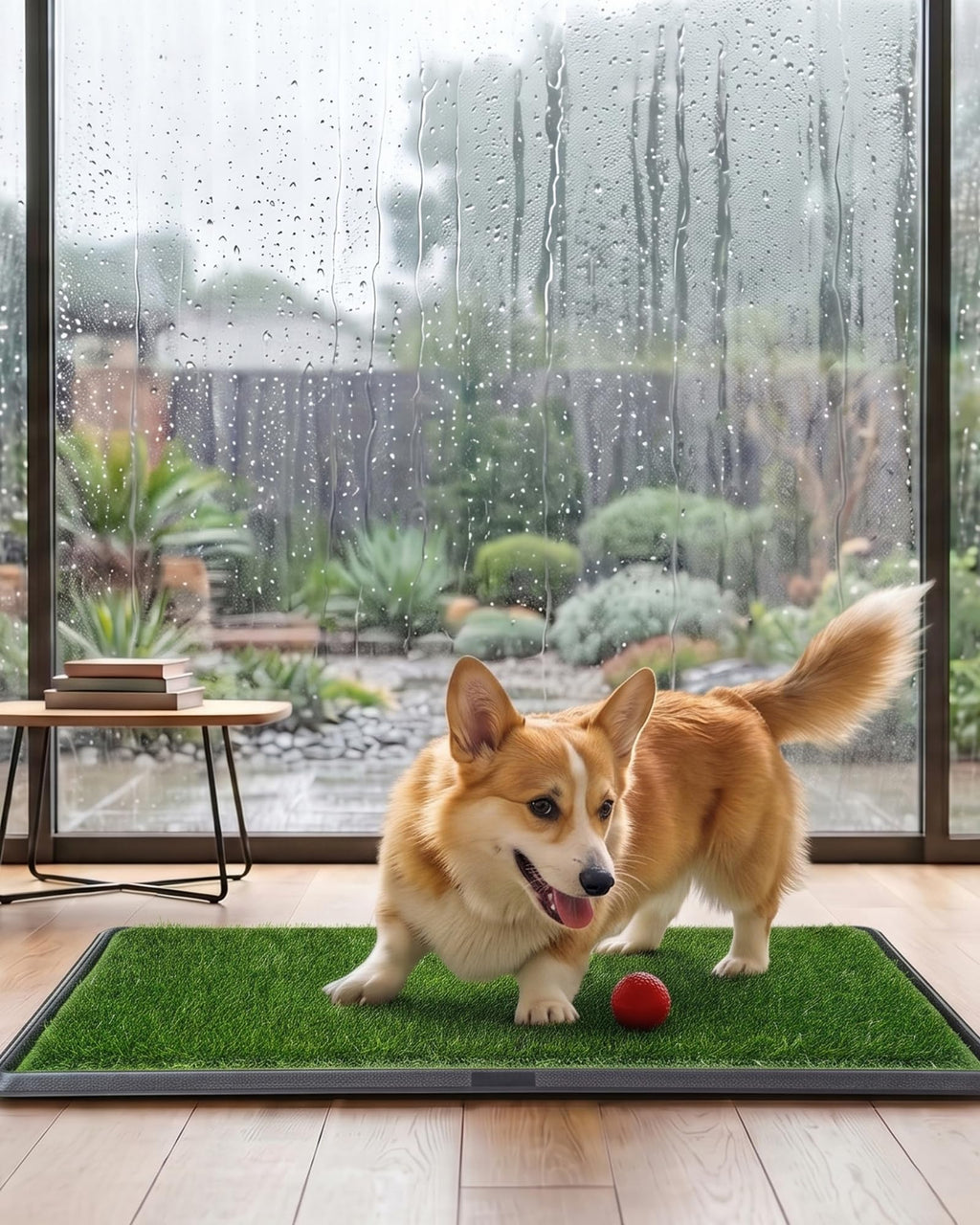 3 Layer Dog Grass Pad with Tray 30" x 20" I964068