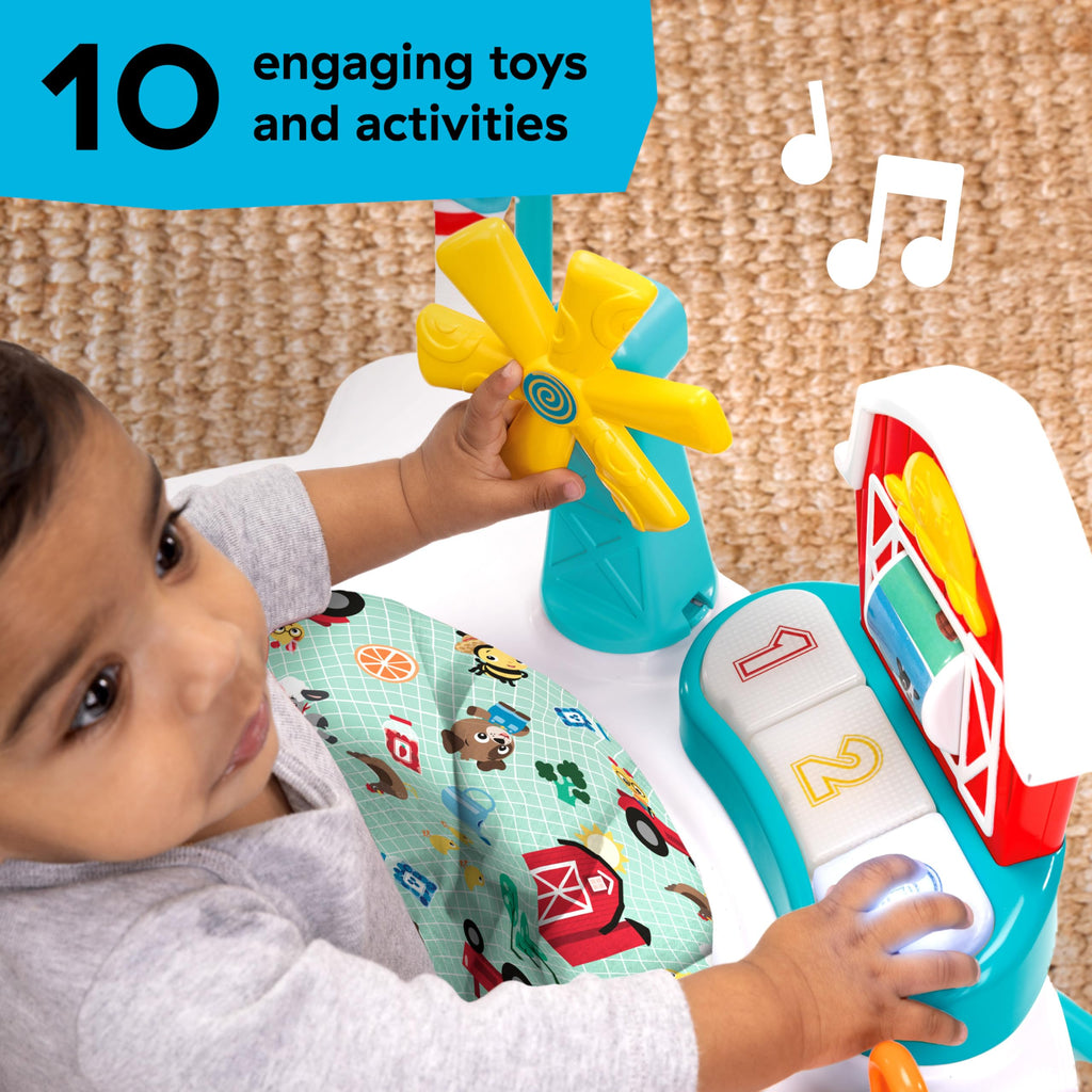 2-in-1 Baby Jumper Activity Center with Lights & Sounds N333