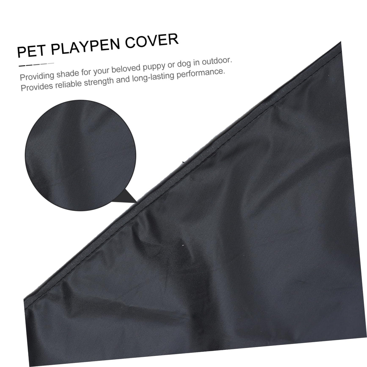 Outdoor Dog Playpen Roof Cover S836948