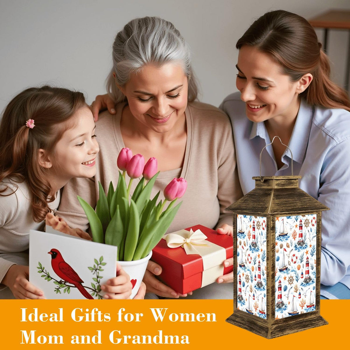Waterproof LED Solar Lantern M97765