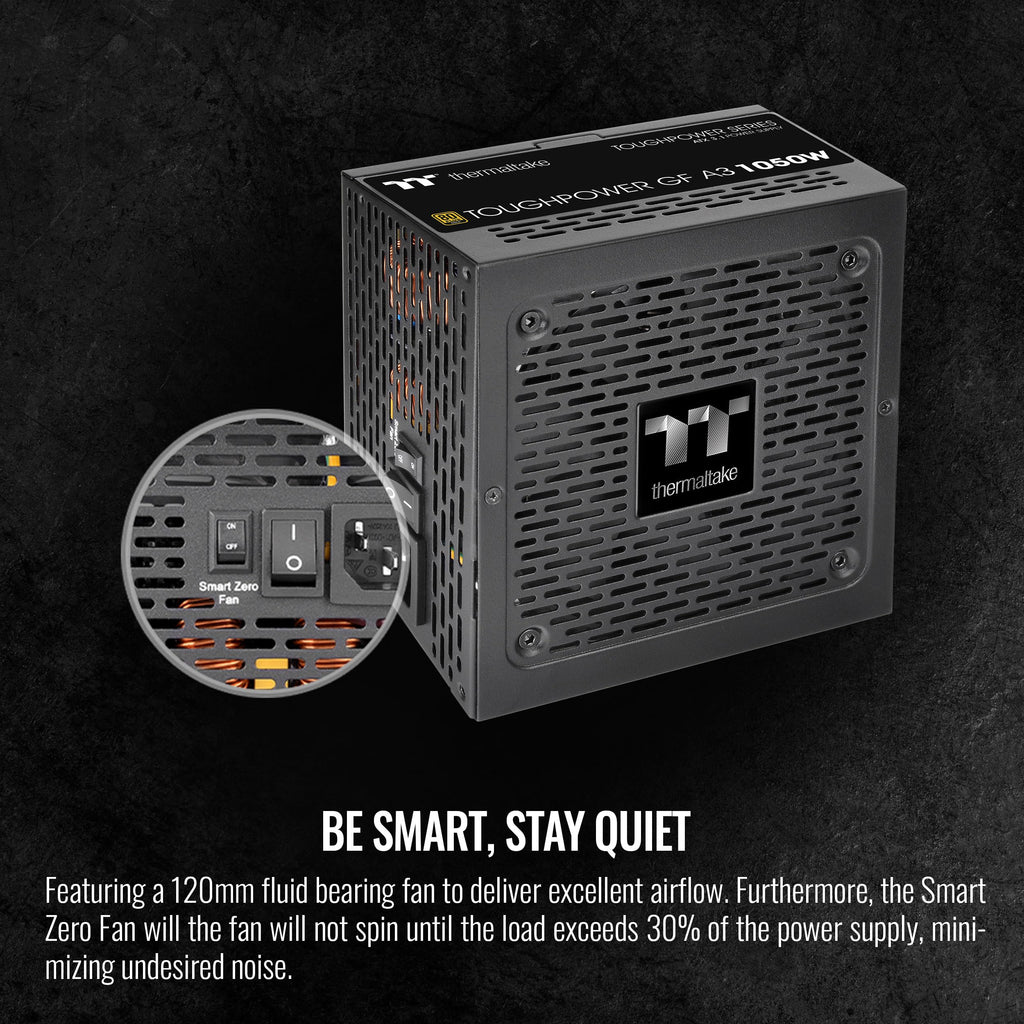 1050W 80+ Gold ATX 3.1 Power Supply F4345