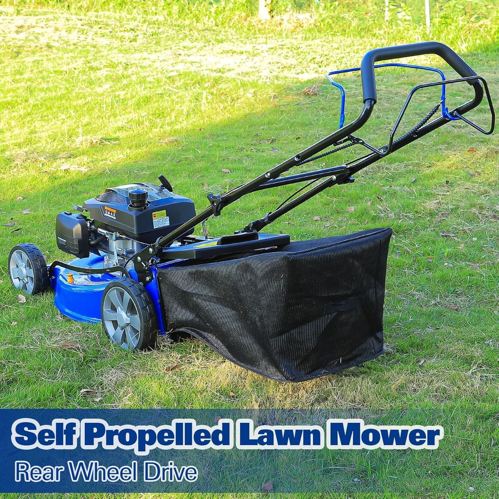 21" Self Propelled Gas Lawn Mower G6589