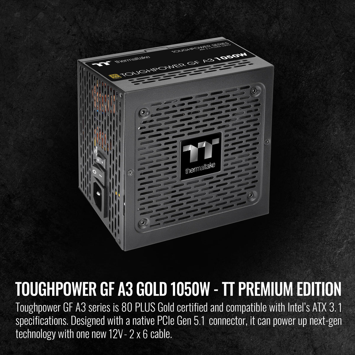 1050W 80+ Gold ATX 3.1 Power Supply F4345