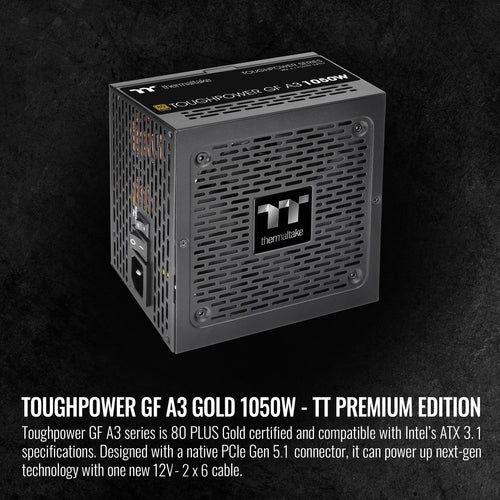 1050W 80+ Gold ATX 3.1 Power Supply F4345