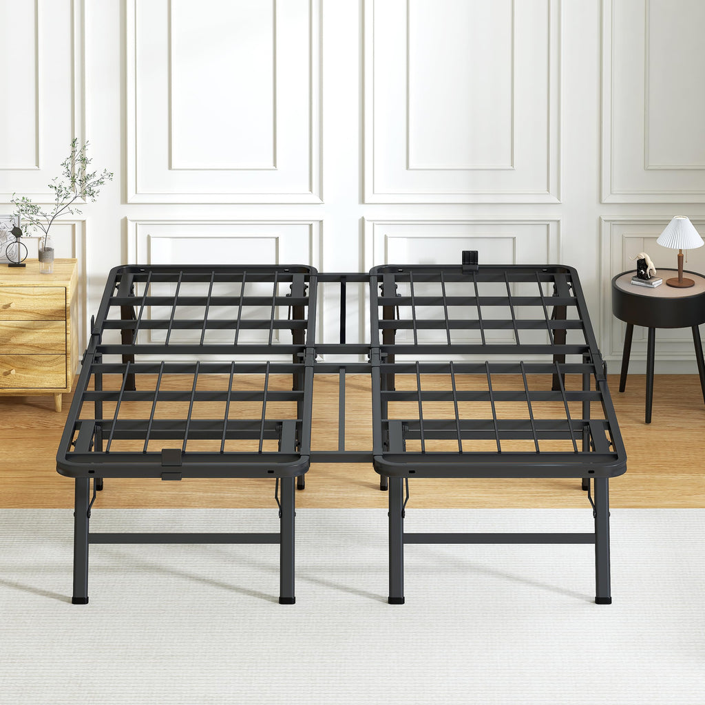 18 Inch Queen Metal Folding Bed Frame Y3299